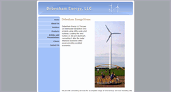 Desktop Screenshot of debenhamenergy.com